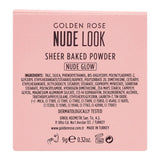 Nude Look Sheer Baked Powder (NEW) - Golden Rose Cosmetics Pakistan.