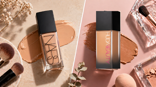 NARS vs Huda Beauty Foundation