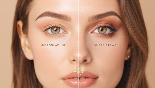 Ombre Brows vs Microblading