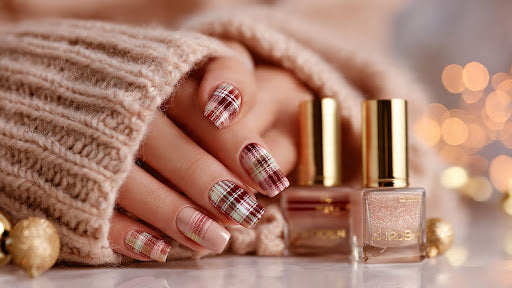  Plaid Nails 