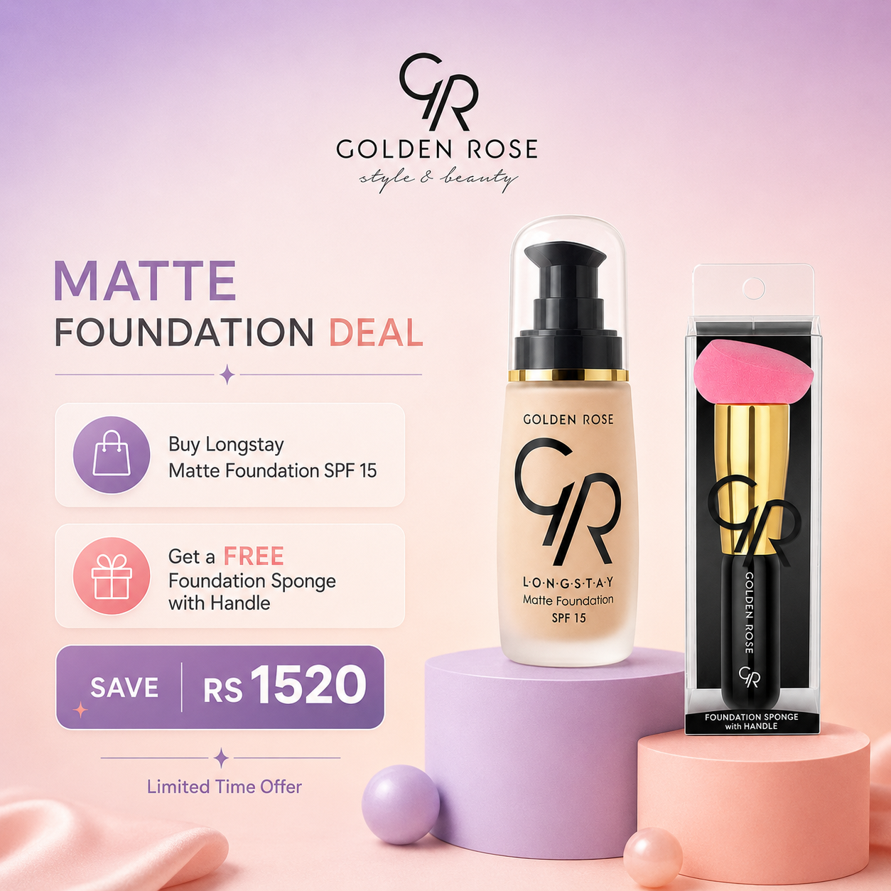 Longstay Matte Foundation