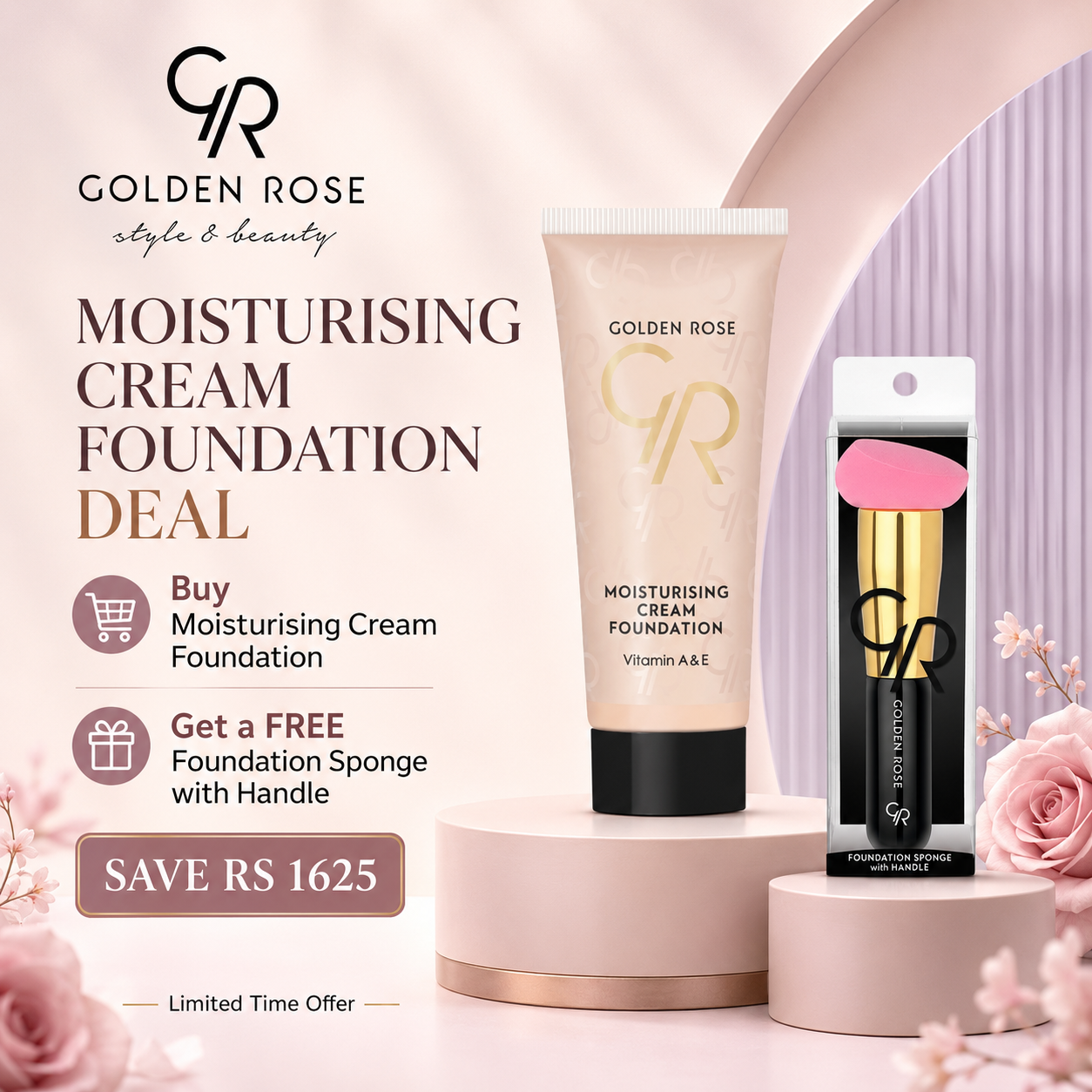 Moisturising Cream Tube Foundation