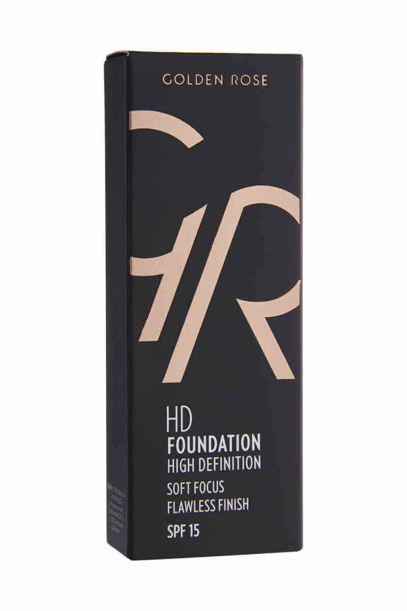 HD. HIGH DEFINATION Foundation - Golden Rose Cosmetics Pakistan.