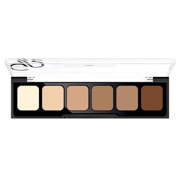 CORRECT&CONCEAL Concealer Cream Palette - Golden Rose Cosmetics Pakistan.