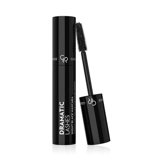 Dramatic Lashes Night Black Mascara (NEW) - Golden Rose Cosmetics Pakistan.