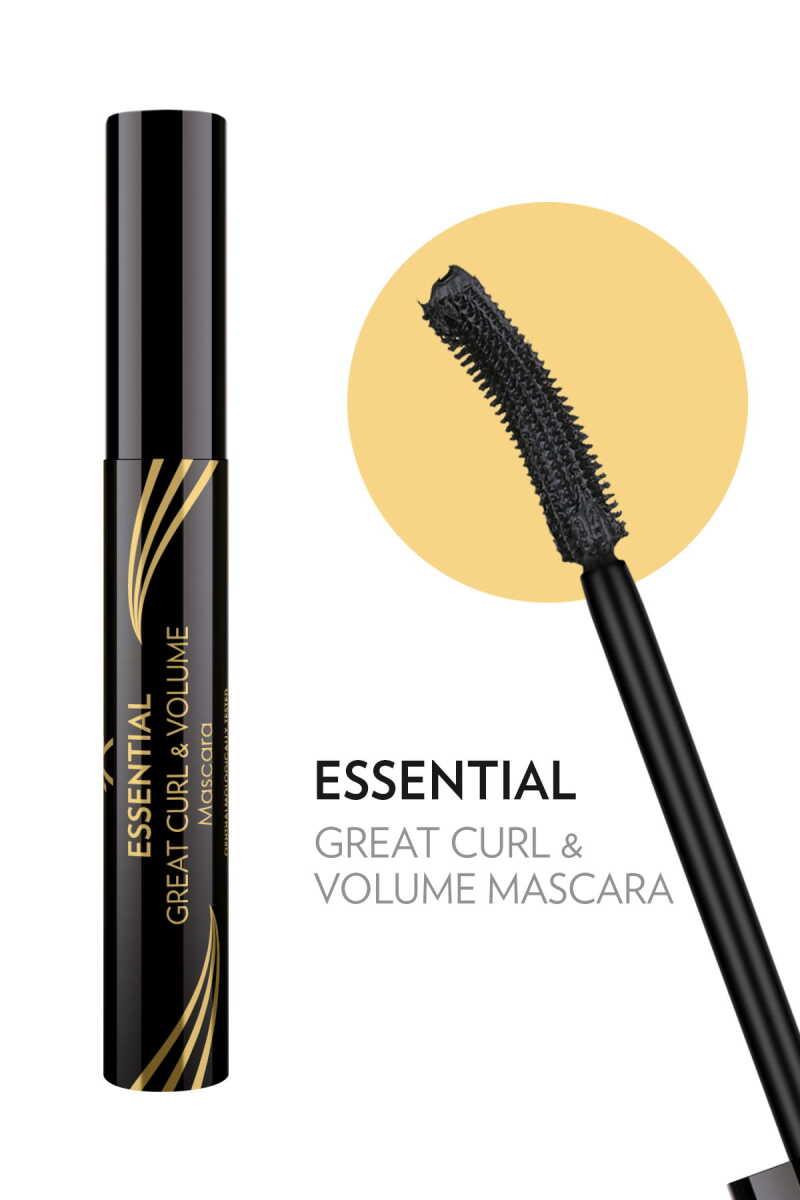 Essential Great Curl & Volume Mascara - Golden Rose Cosmetics Pakistan.