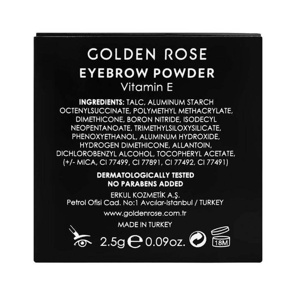 Eyebrow Powder - Golden Rose Cosmetics Pakistan.