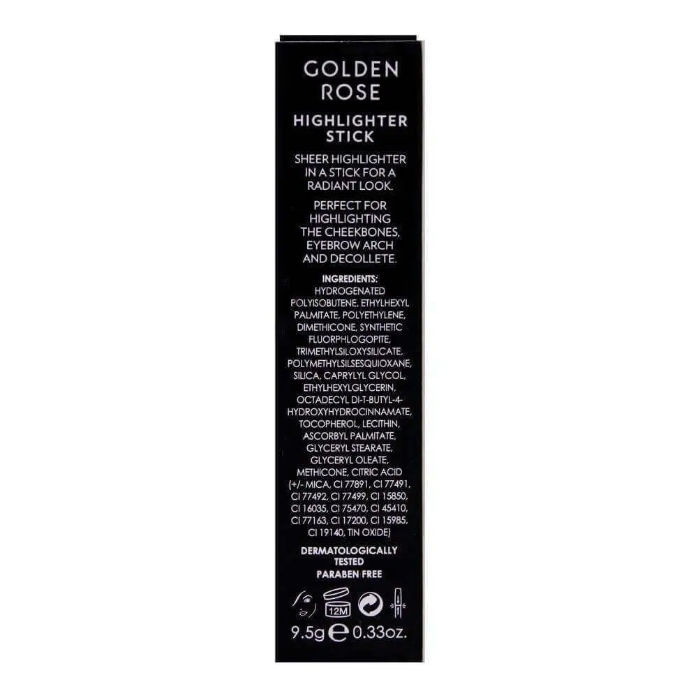 Golden Rose Highlighter Stick Farbe 002 – Stift Für Glow Auf Wangen, Augen & Körper