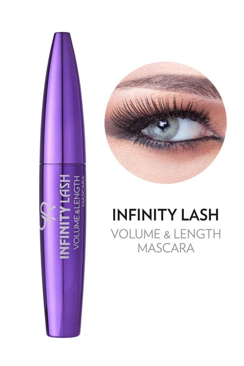 Infinity Lash Volume & Length Mascara - Golden Rose Cosmetics Pakistan.