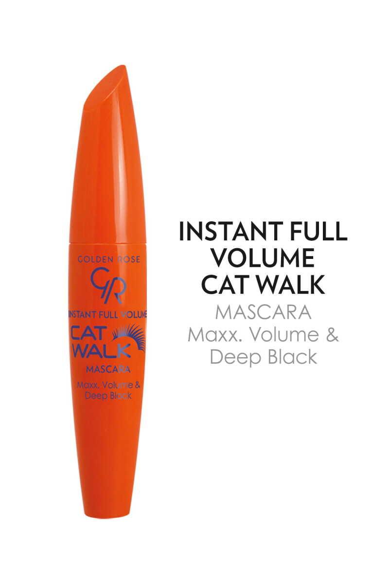 Instant Full Volume Cat Walk Mascara - Golden Rose Cosmetics Pakistan.