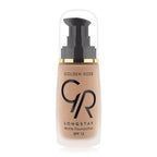 Longstay Matte Foundation - Golden Rose Cosmetics Pakistan.