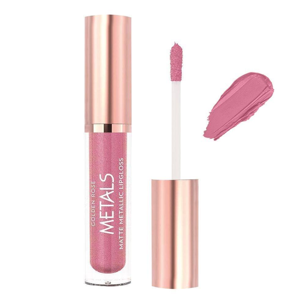 Metals Matte Metallic Lipgloss (NEW) - Golden Rose Cosmetics Pakistan.