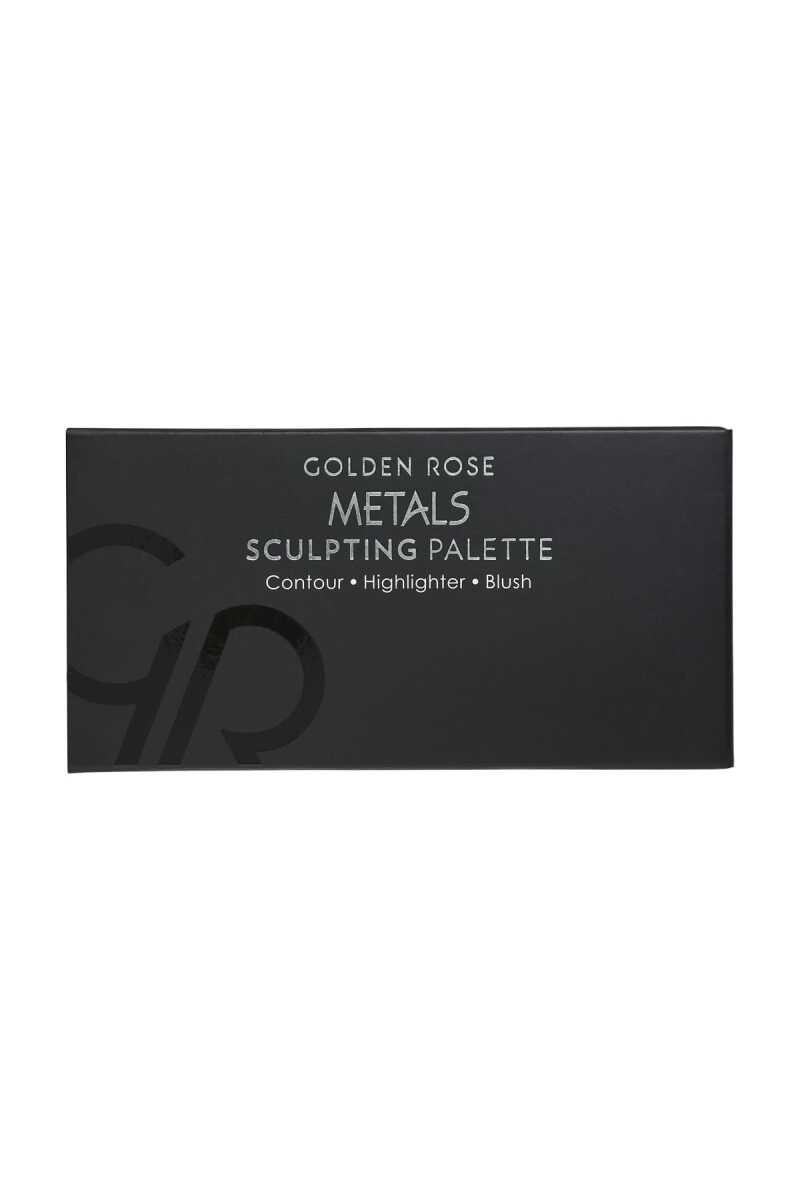 Metals Sclupting Palette - Golden Rose Cosmetics Pakistan.