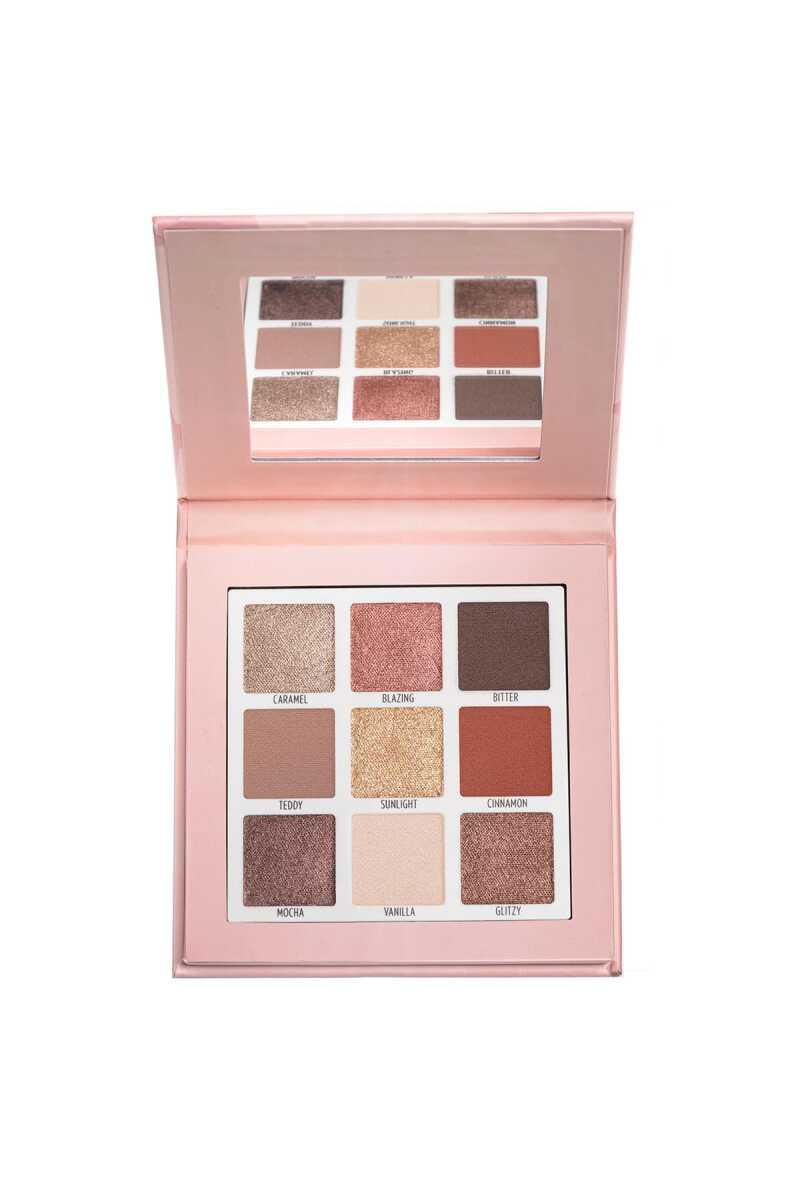 Miss Beauty Nude Addict Eyeshadow Palette - Golden Rose Cosmetics Pakistan.