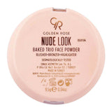 Nude Look Baked Trio Face Powder (NEW) - Golden Rose Cosmetics Pakistan.