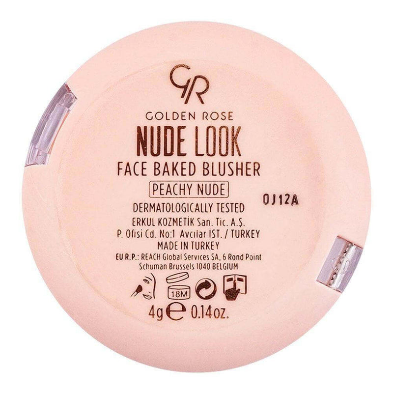 Nude Look Face Baked Blusher (NEW) - Golden Rose Cosmetics Pakistan.