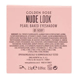 Nude Look Pearl Baked Eyeshadow (NEW) - Golden Rose Cosmetics Pakistan.