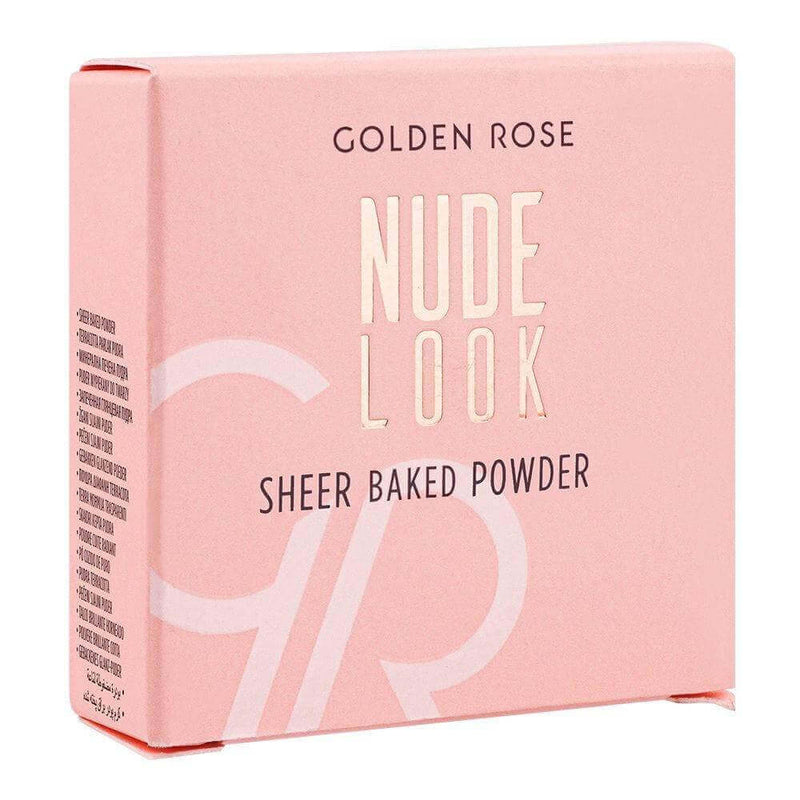 Nude Look Sheer Baked Powder (NEW) - Golden Rose Cosmetics Pakistan.