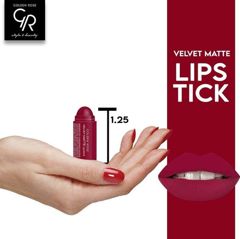 Pack of 5 Mini Velvet Mix 5 - Golden Rose Cosmetics Pakistan.
