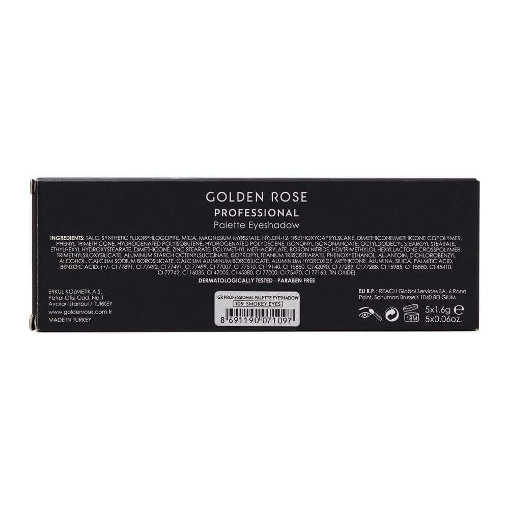 Professional Palette Eyeshadow - Golden Rose Cosmetics Pakistan.