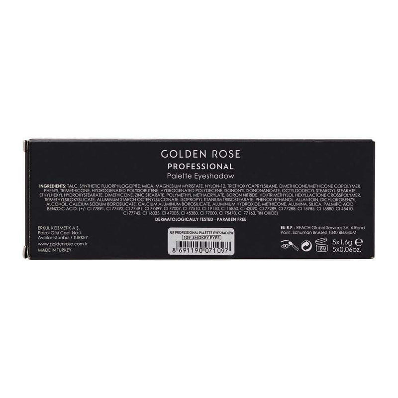 Professional Palette Eyeshadow - Golden Rose Cosmetics Pakistan.
