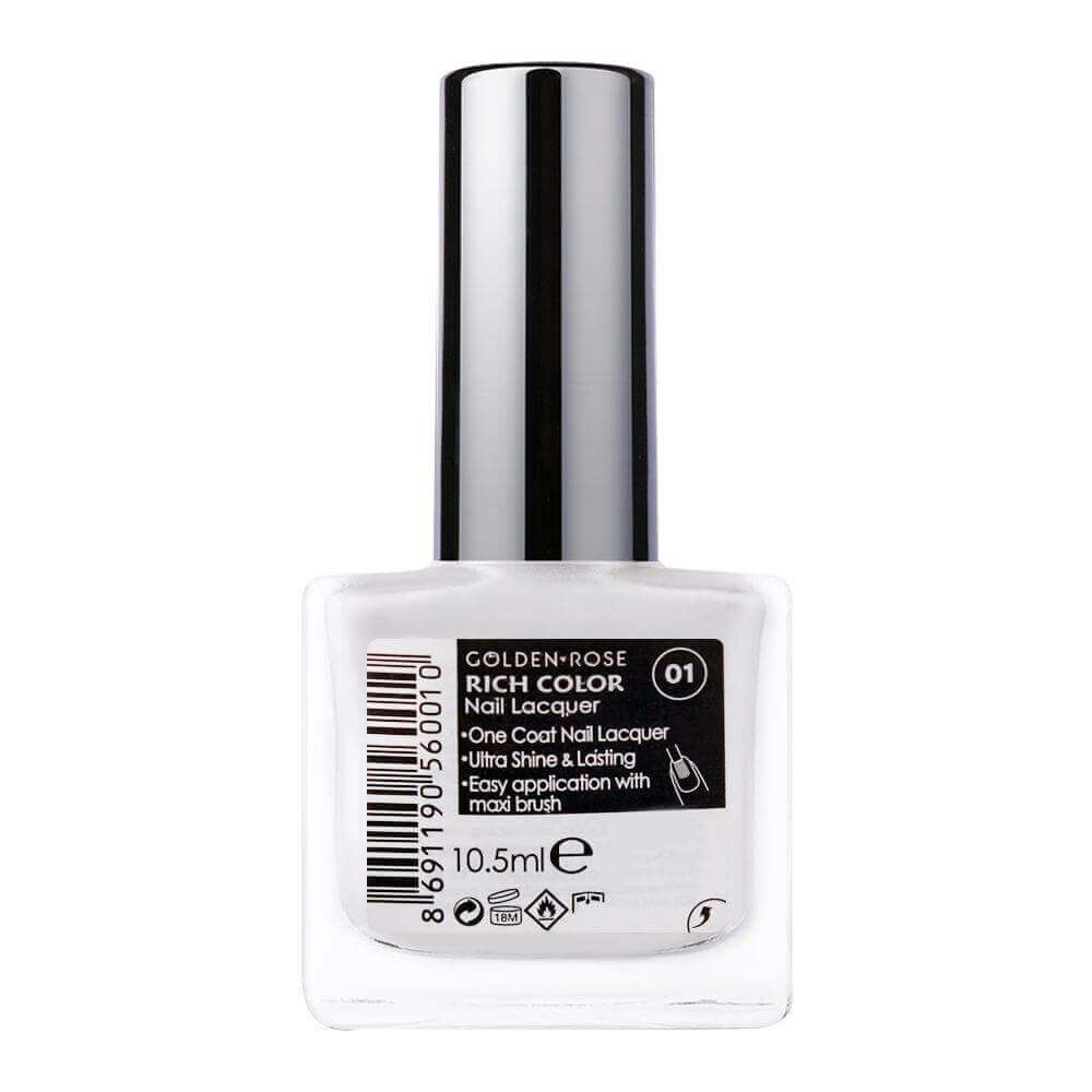 RICH COLOR NAIL POLISH - Golden Rose Cosmetics Pakistan.