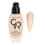 Satin Smoothing Fluid Foundation - Golden Rose Cosmetics Pakistan.