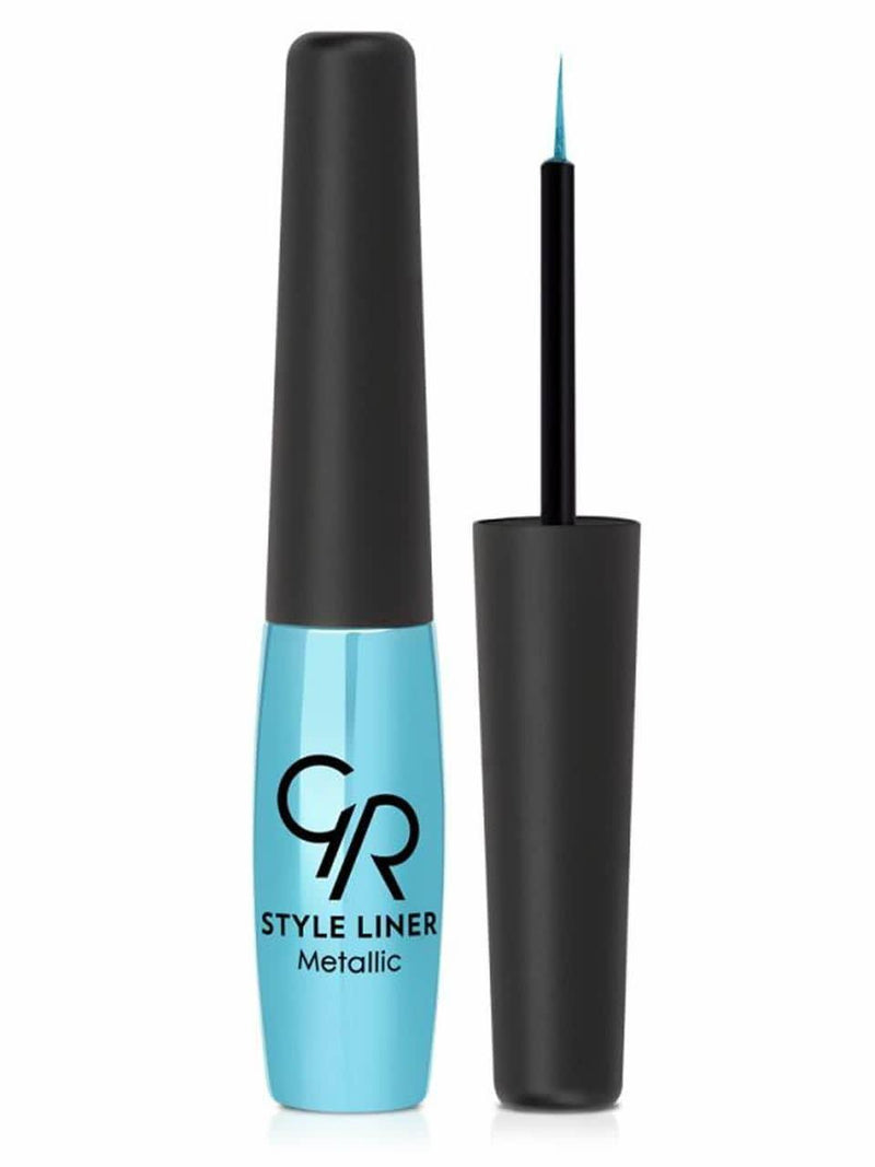 Style Metallic Eyeliner - Golden Rose Cosmetics Pakistan.