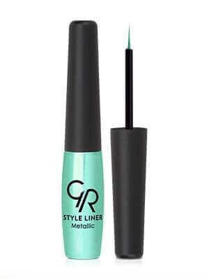 Style Metallic Eyeliner - Golden Rose Cosmetics Pakistan.