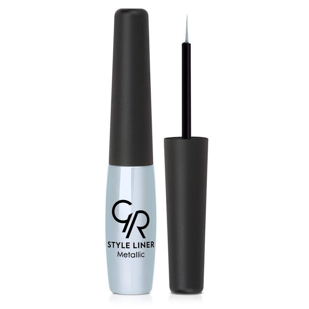 Style Metallic Eyeliner - Golden Rose Cosmetics Pakistan.