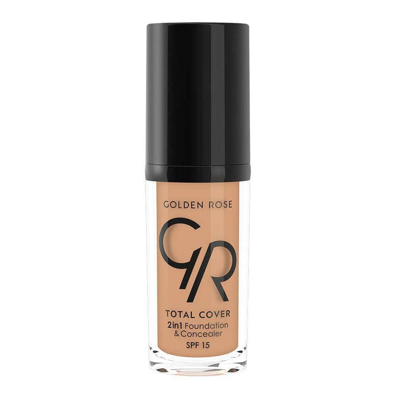 TOTAL COVER 2in1 Foundation & Concealer - Golden Rose Cosmetics Pakistan.