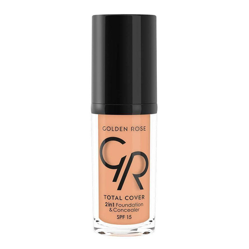 TOTAL COVER 2in1 Foundation & Concealer - Golden Rose Cosmetics Pakistan.