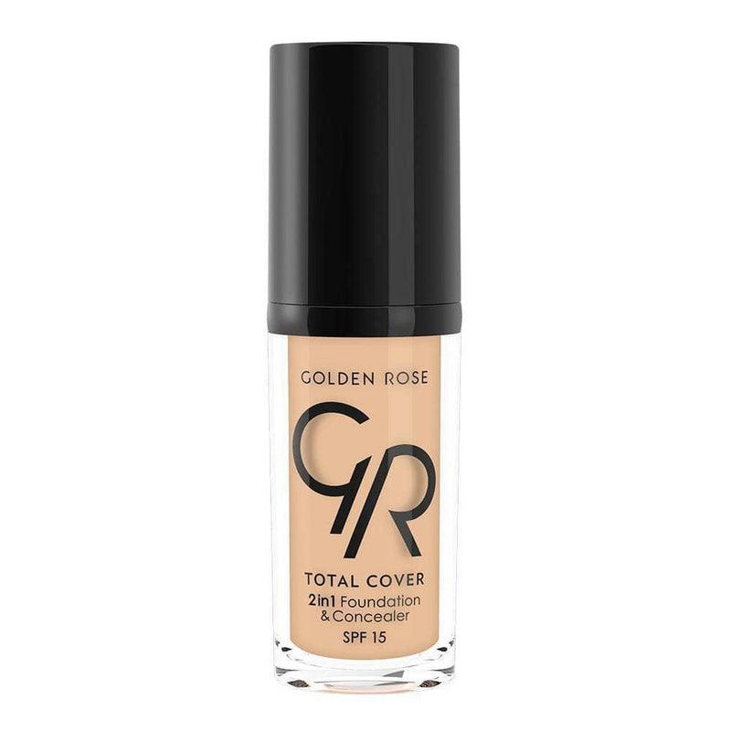 TOTAL COVER 2in1 Foundation & Concealer - Golden Rose Cosmetics Pakistan.