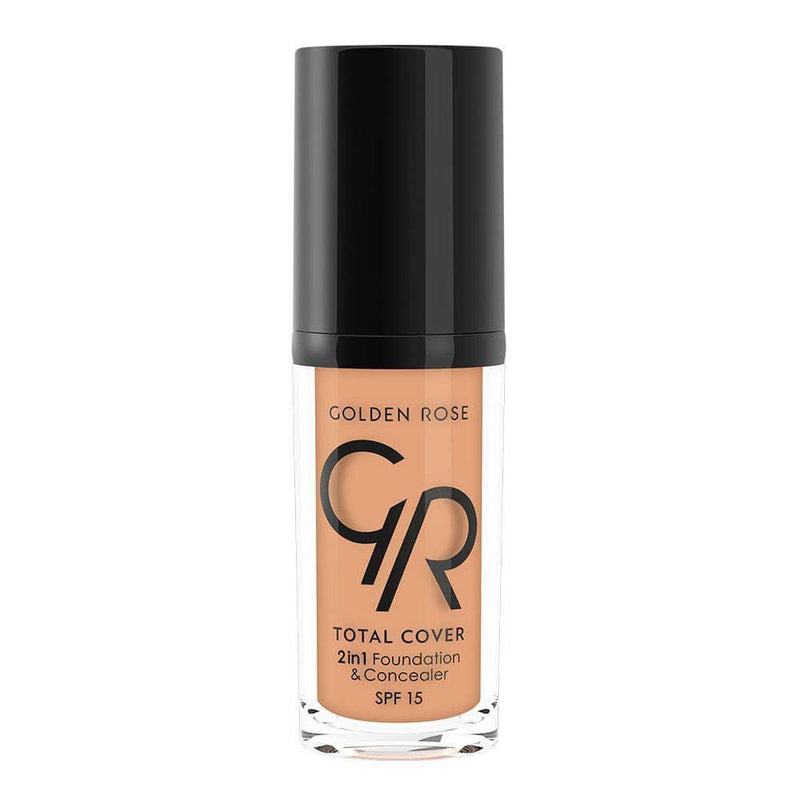 TOTAL COVER 2in1 Foundation & Concealer - Golden Rose Cosmetics Pakistan.
