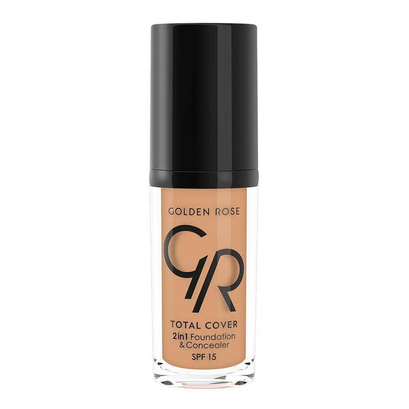 TOTAL COVER 2in1 Foundation & Concealer - Golden Rose Cosmetics Pakistan.