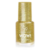 WOW GLITTER NAIL COLOUR - Golden Rose Cosmetics Pakistan.