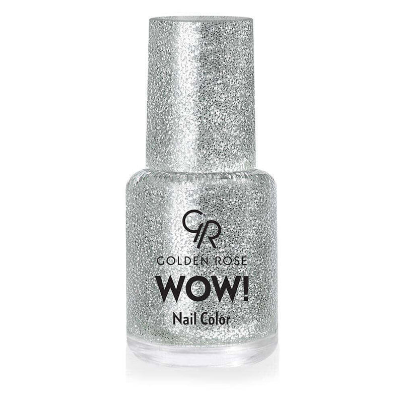 WOW GLITTER NAIL COLOUR - Golden Rose Cosmetics Pakistan.